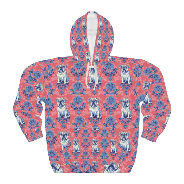 Royal Damask Bulldogs Hoodie