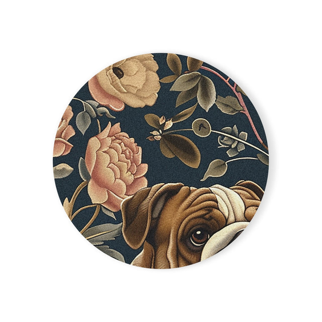 Royal Rose Garden Bulldogs Coasters