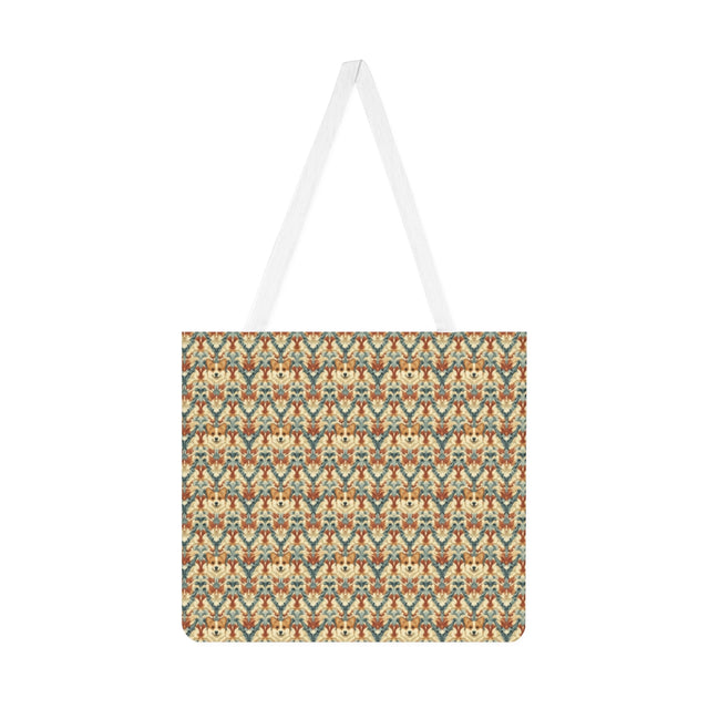 Royal Tapestry Corgis Tote Bag