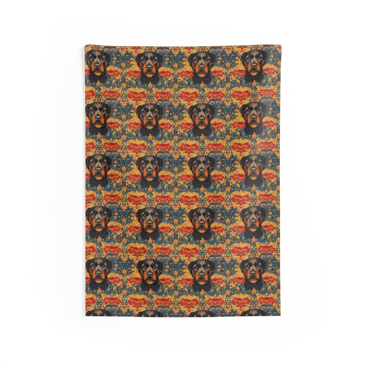 Royal Tapestry Rottweilers Wall Tapestry
