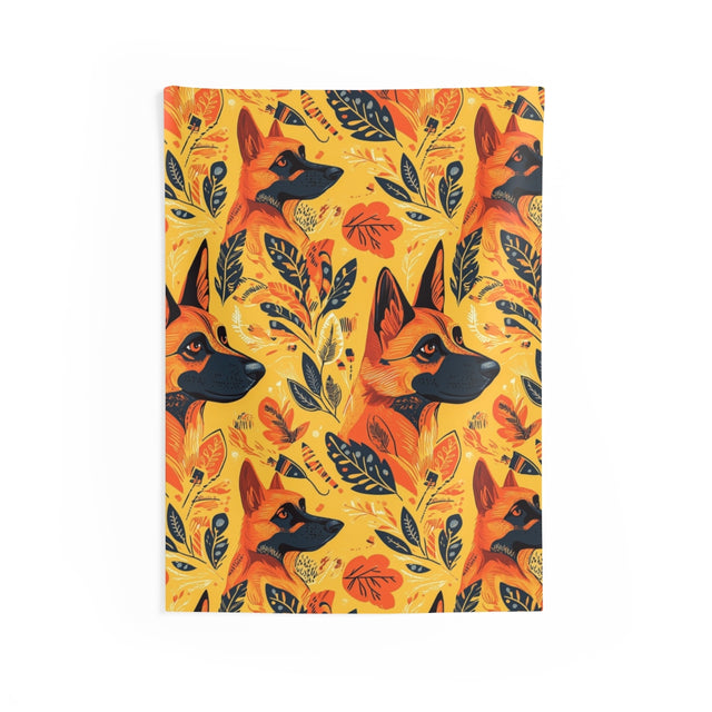 Russet Blaze Shepherds Wall Tapestry