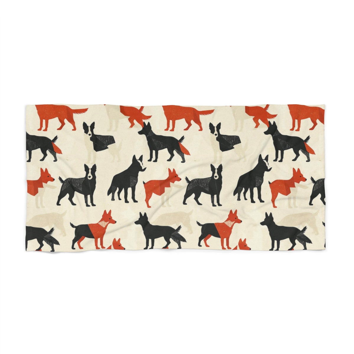 Russet Shadows Beach Towel