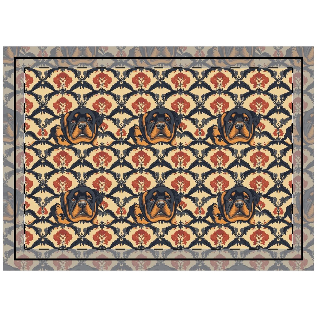 Rust Amber Royalty Throw Pillow