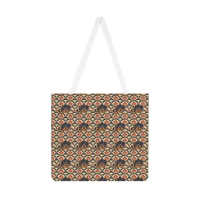 Rust Amber Royalty Tote Bag