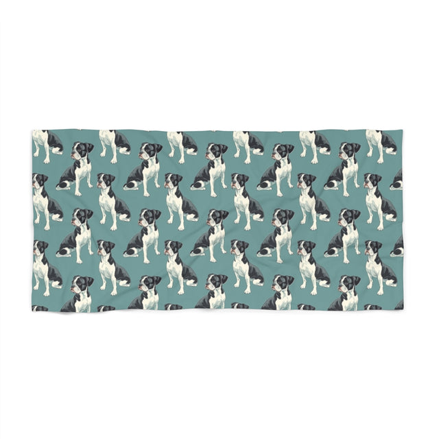 Sage Garden Boxers Beach Towel