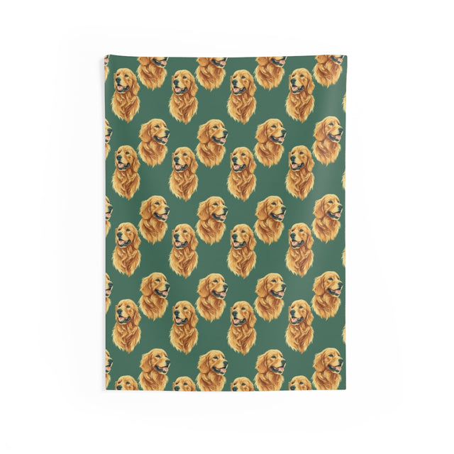 Sage Hour Retrievers Wall Tapestry