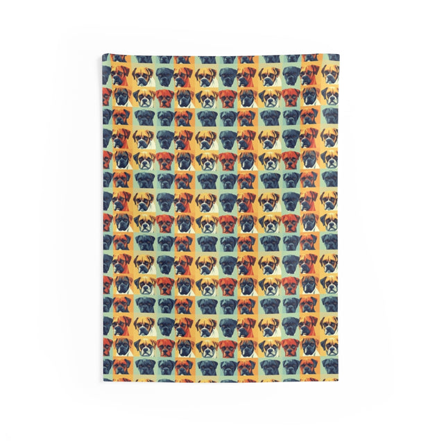Sage Pop Boxer Gallery Wall Tapestry
