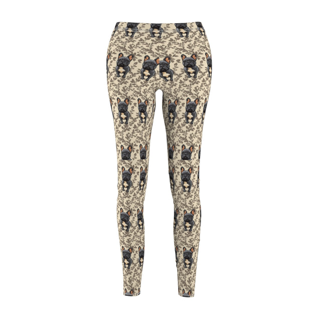 Sepia Frenchie Dreams Leggings