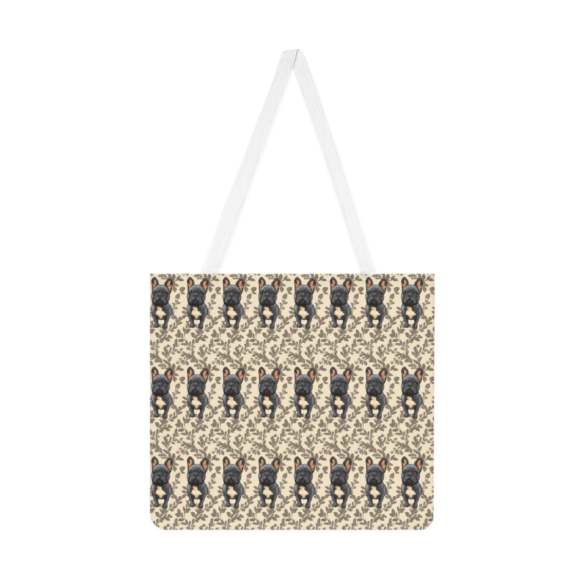 Sepia Frenchie Dreams Tote Bag