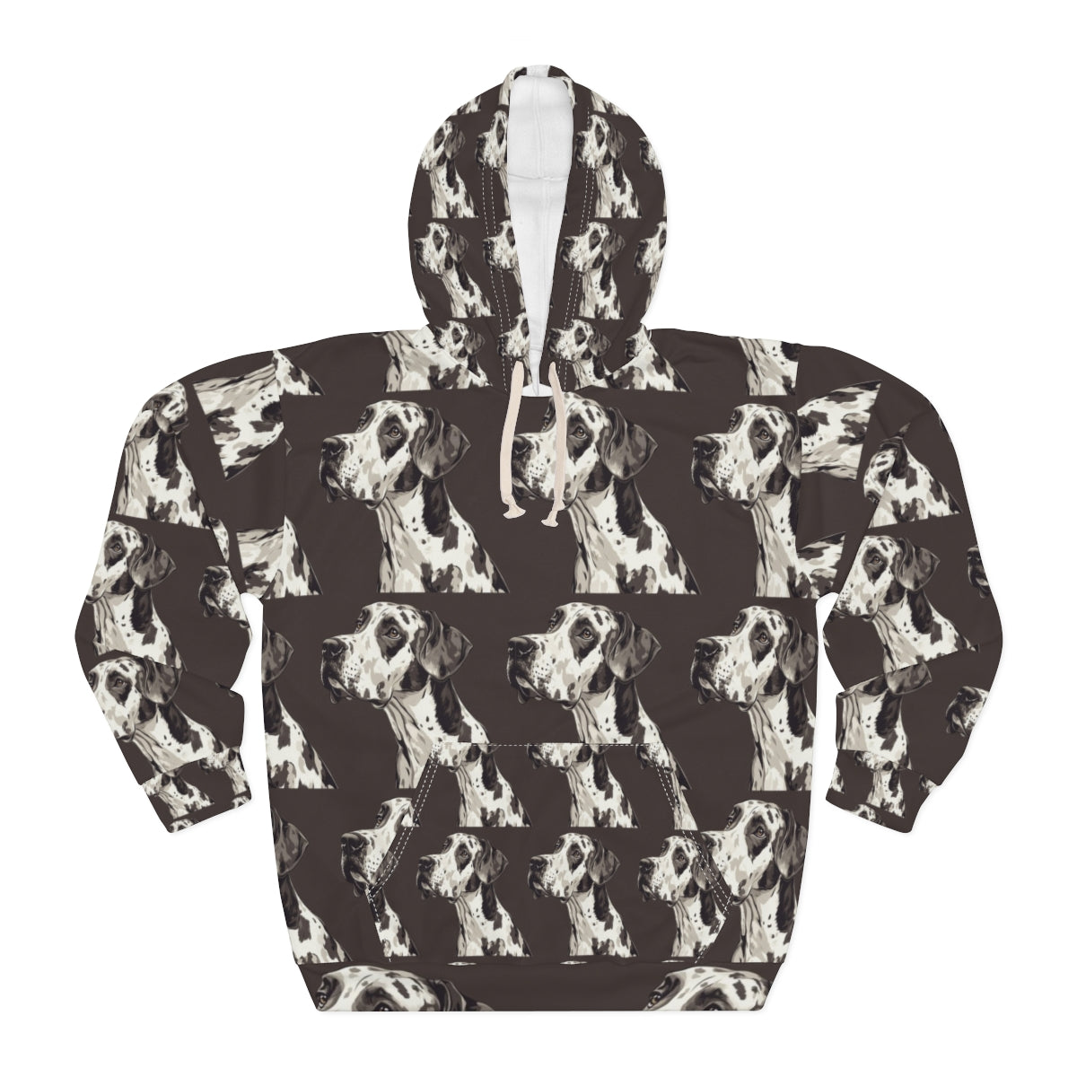 Sepia Shadows Danes Hoodie