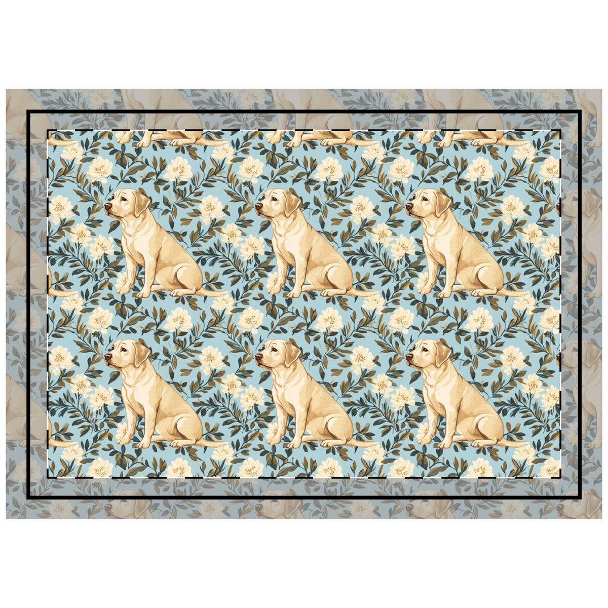 Serene Bloom Labs Throw Pillow