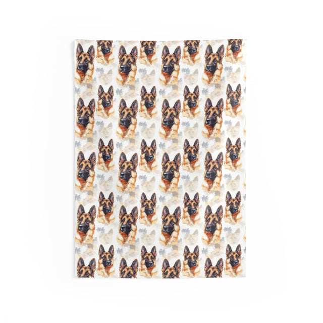 Sienna Hour Shepherds Wall Tapestry