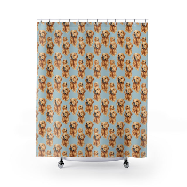 Sky Hour Gathering Shower Curtain
