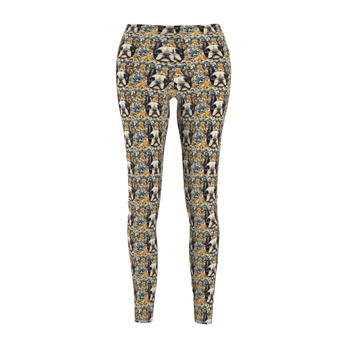 Slate Frenchie Elegance Leggings