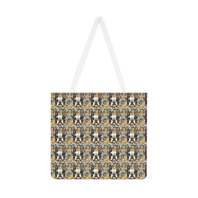 Slate Frenchie Elegance Tote Bag