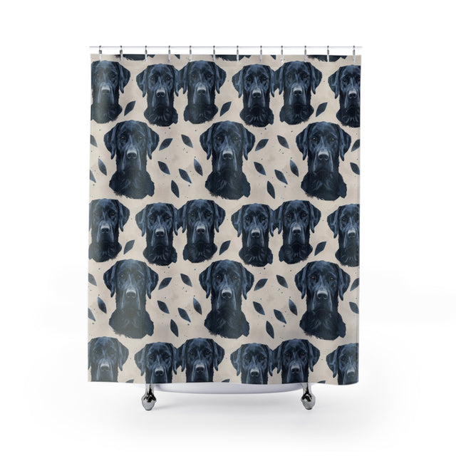 Slate Harbor Labs Shower Curtain