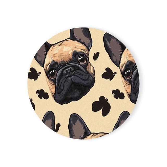 Soulful Shadows Frenchies Coasters