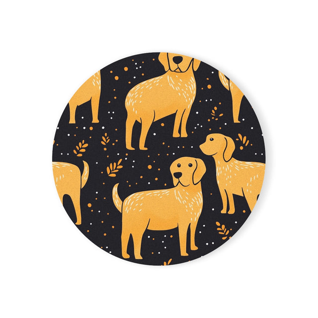 Starlit Golden Gathering Coasters