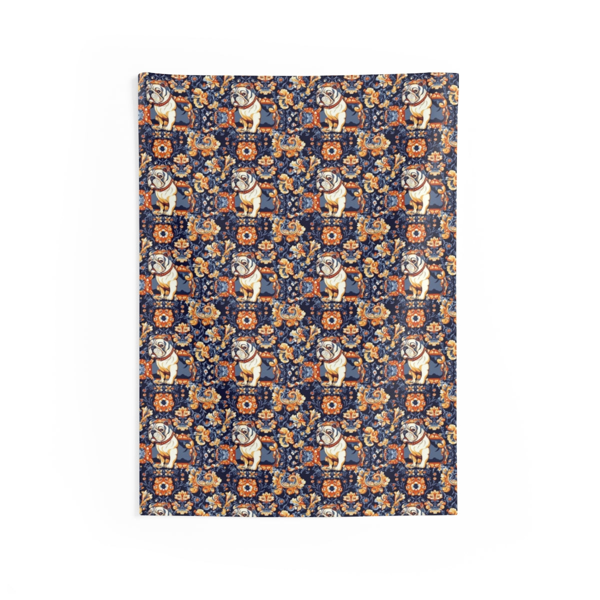 Steel Majesty Bulldogs Wall Tapestry