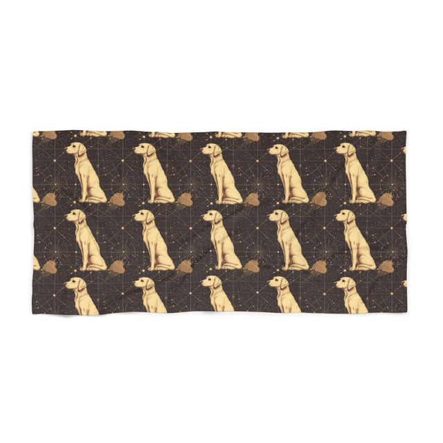 Stellar Navigator Labs Beach Towel