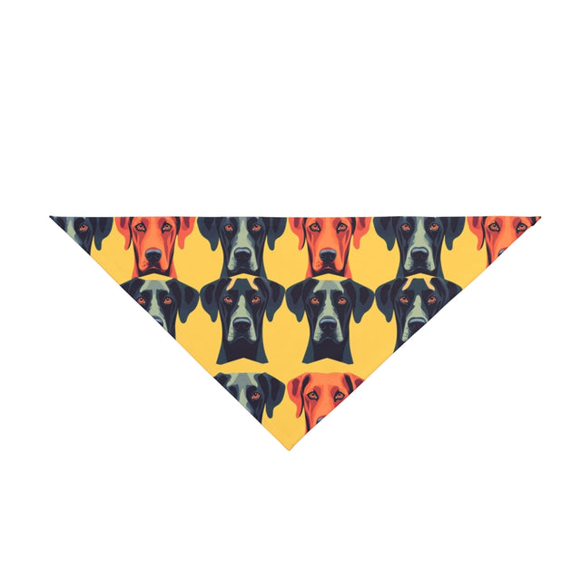 Sunburst Portrait Danes Pet Bandana