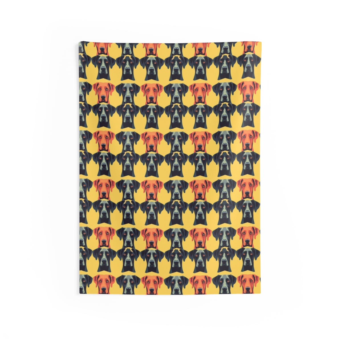 Sunburst Portrait Danes Wall Tapestry