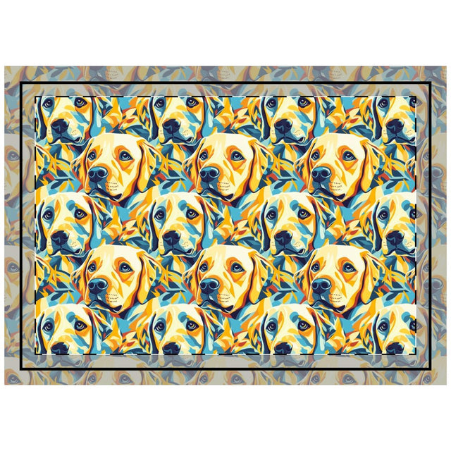 Sunburst Retrievers Throw Pillow