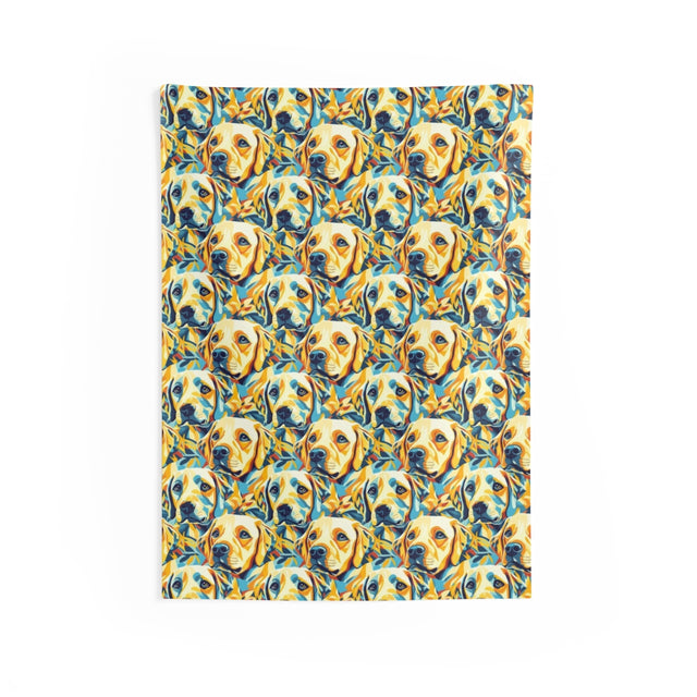 Sunburst Retrievers Wall Tapestry