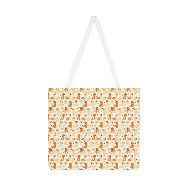 Sunlit Hour Retrievers Tote Bag