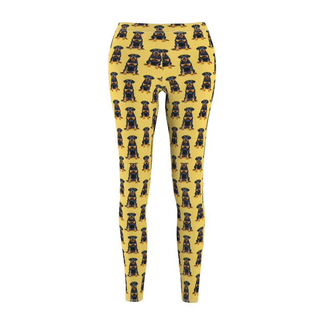 Sunny Amber Rottweilers Leggings