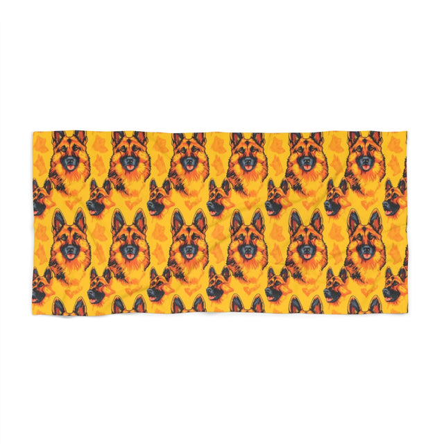 Sunset Blaze Shepherds Beach Towel