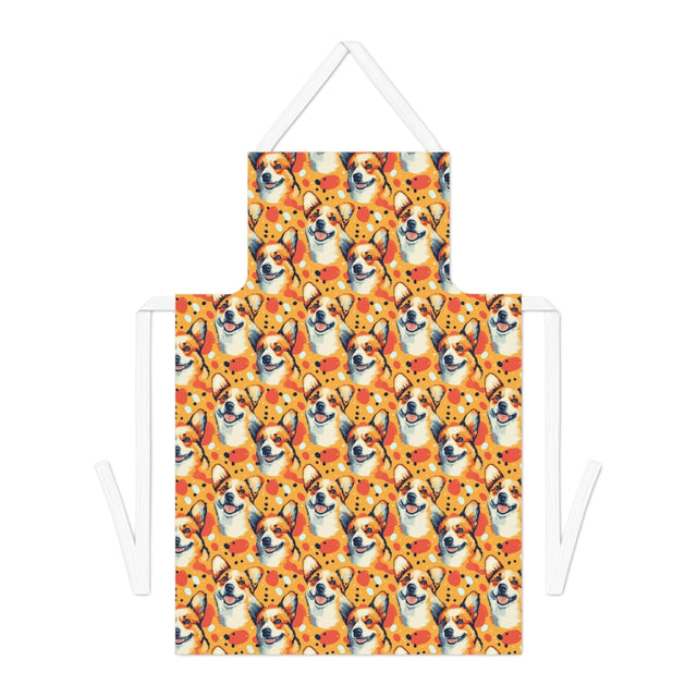 Sunset Celebration Corgis Apron
