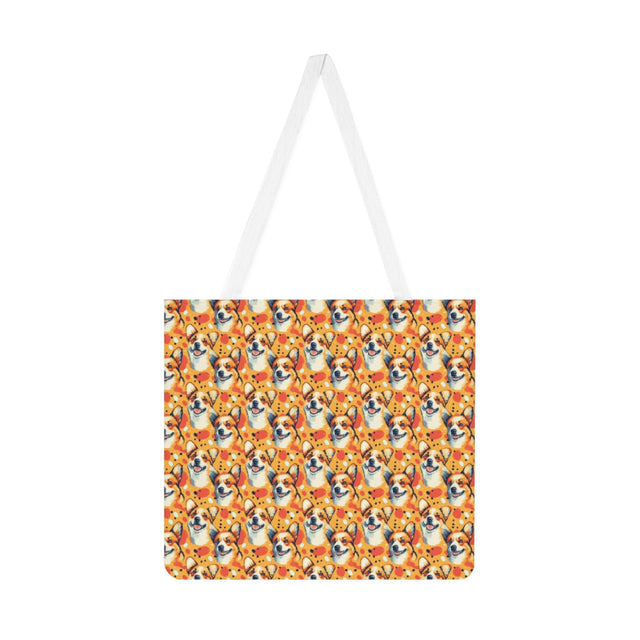 Sunset Celebration Corgis Tote Bag