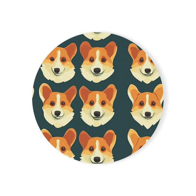 Sunset Corgi Constellation Coasters