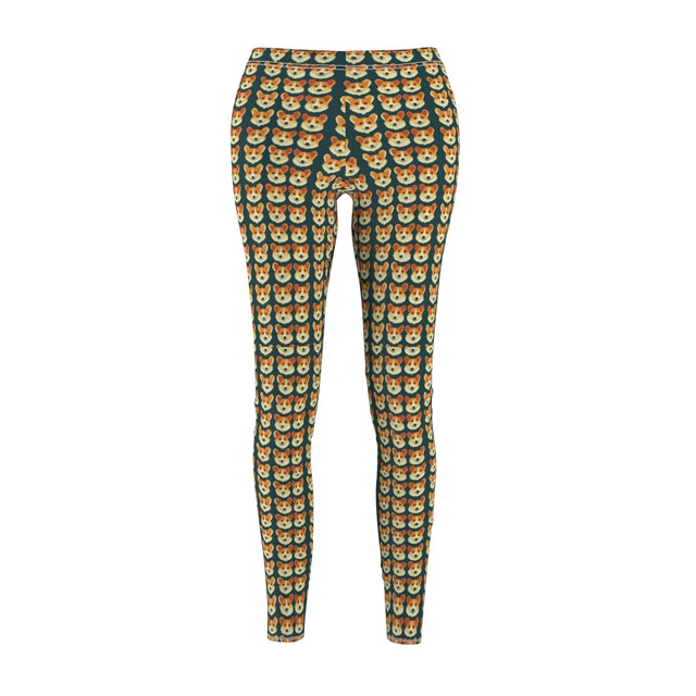 Sunset Corgi Constellation Leggings