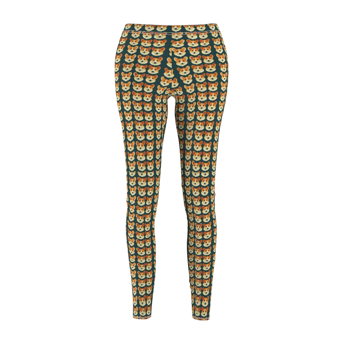 Sunset Corgi Constellation Leggings