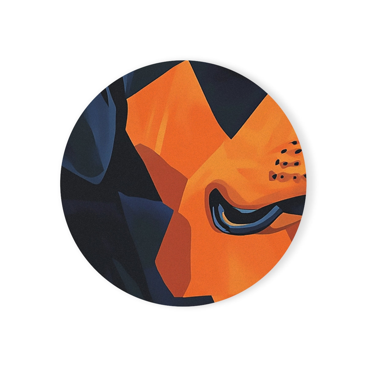 Sunset Cubist Rottweilers Coasters