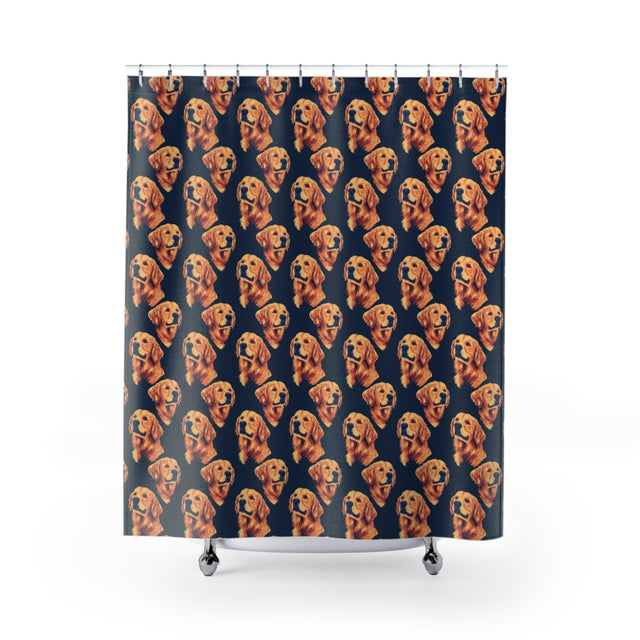 Sunset Golden Hour Shower Curtain