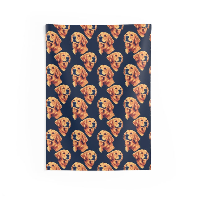 Sunset Golden Hour Wall Tapestry