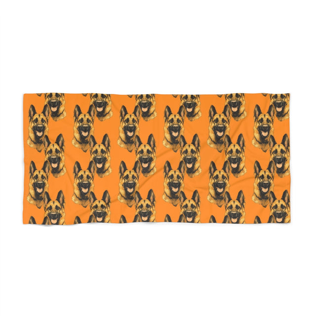 Sunset Shepherd Squad Beach Towel