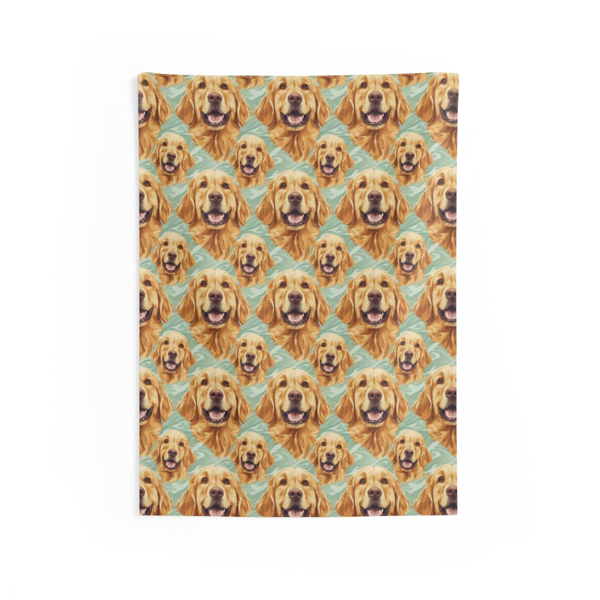 Swimming Pool Goldens Wall Tapestry
