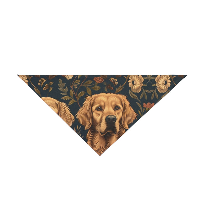 Tapestry Gardens Golden Pet Bandana