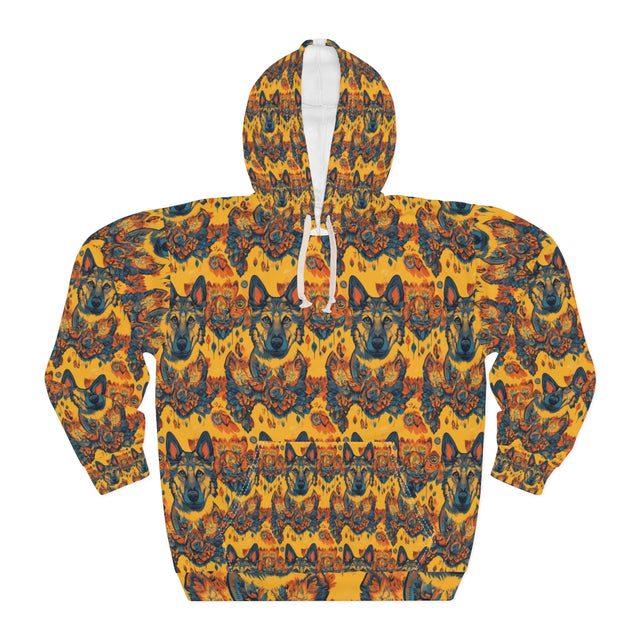 Teal Blaze Shepherds Hoodie