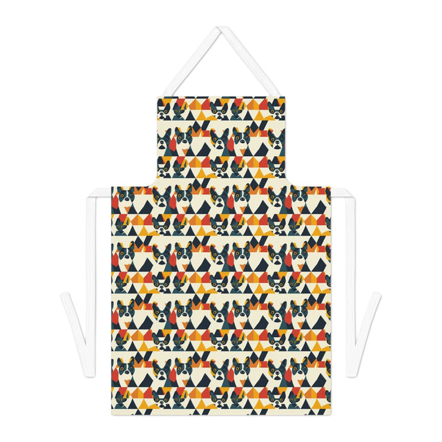 Teal Cubist Companions Apron