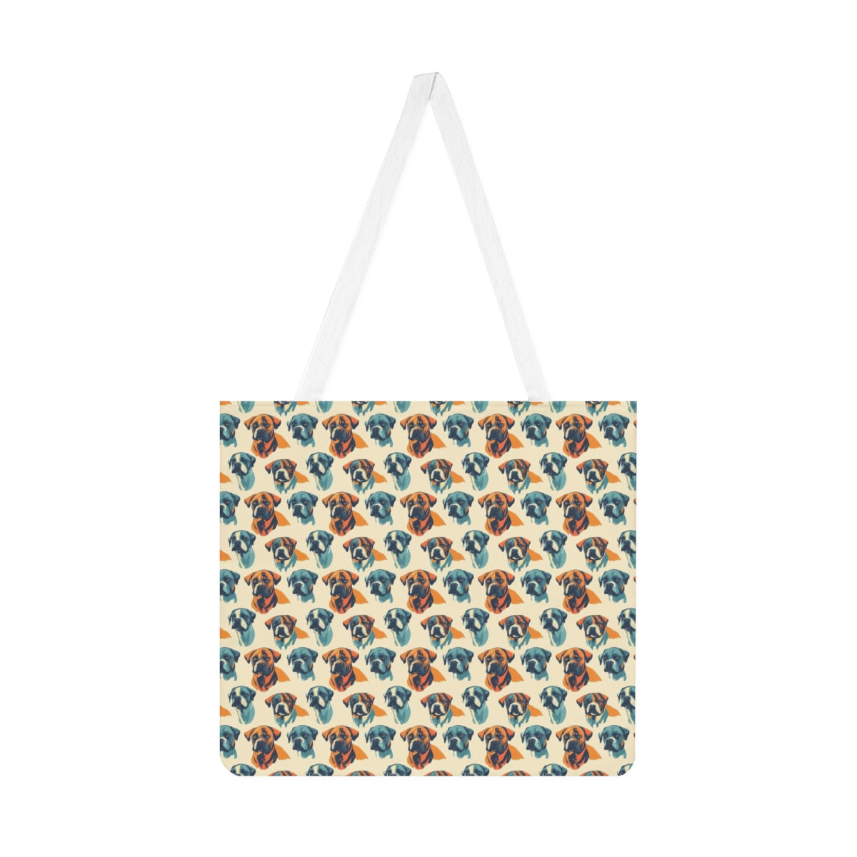 Teal Ember Boxers Tote Bag