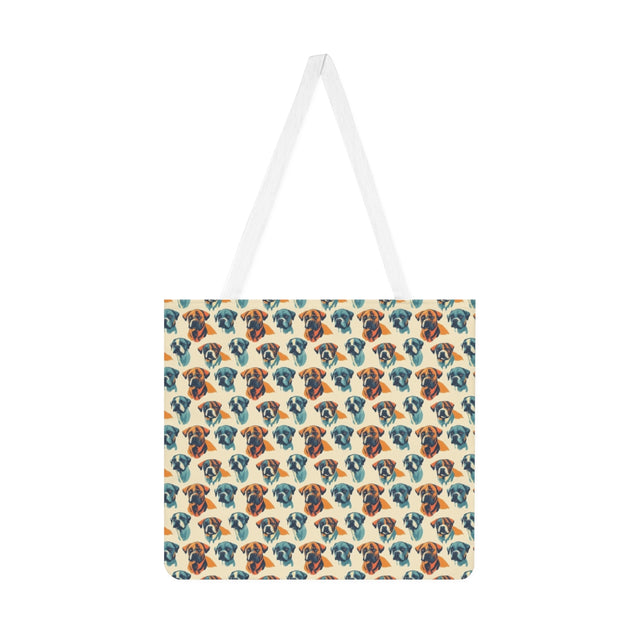 Teal Ember Boxers Tote Bag