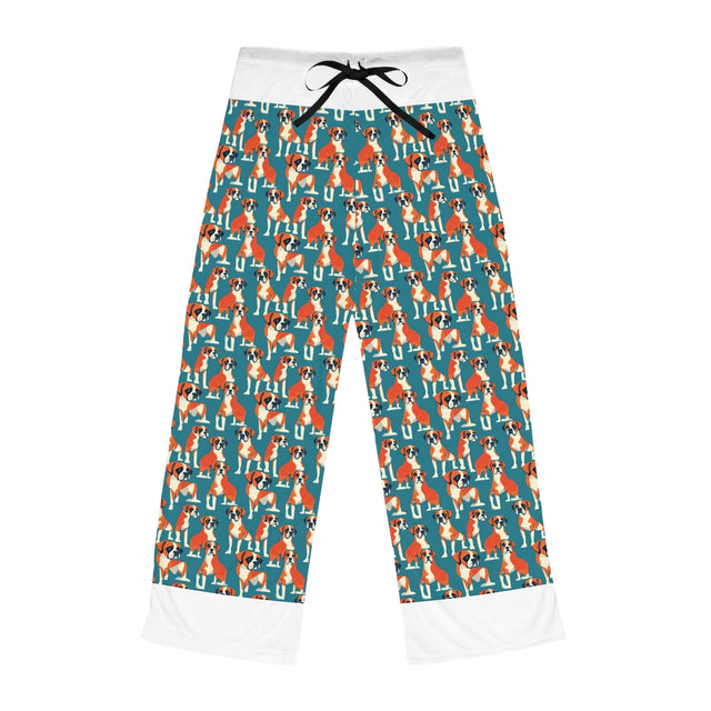 Teal Parade Boxers Pajama Pants