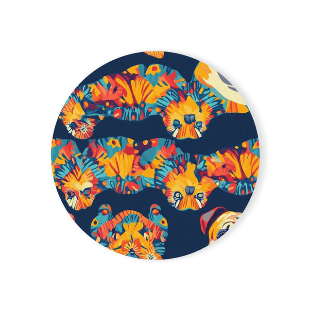 Tropical Bloom Bulldogs Coasters