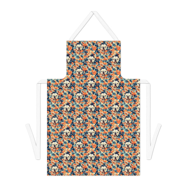 Tropical Paradise Bulldogs Apron