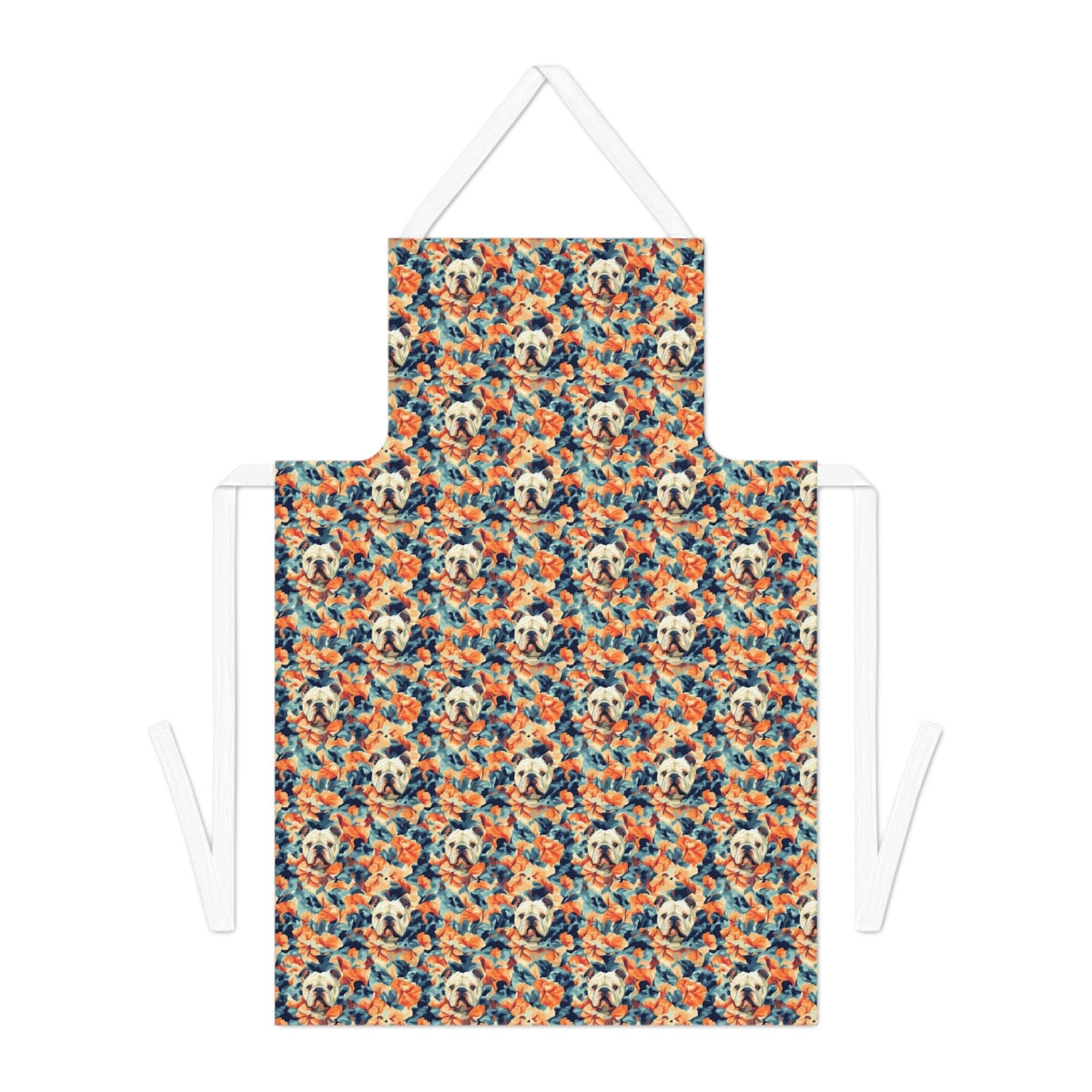 Tropical Paradise Bulldogs Apron